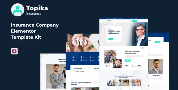 Topika – Insurance Agency Elementor Template Kit