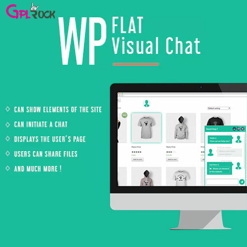 WP Flat Visual Chat | Live Chat & Remote View for WordPress