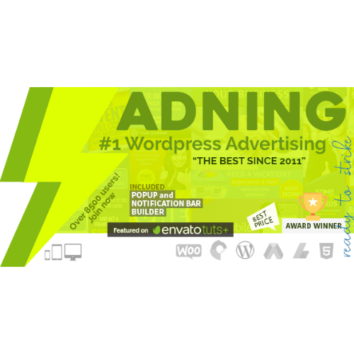 Adning Advertising - Professional, All In One Ad Manager for Wordpress